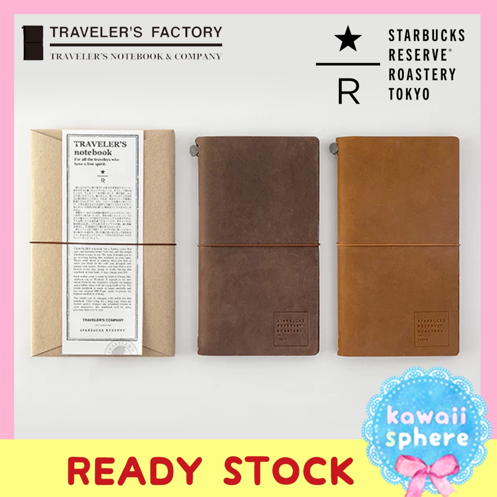 

Traveler's Notebook Kit Starbucks Reserve Roastery Tokyo Limited Edition | Ready Stock