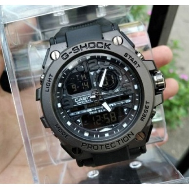 Promo GA WATCH Gshock G-shock GST8600 GST 8600 Olahraga Digital Jam Tangan Pria + Casing + Tahan Air