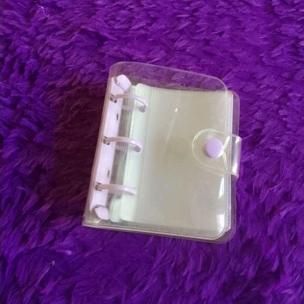 

mini binder photocard