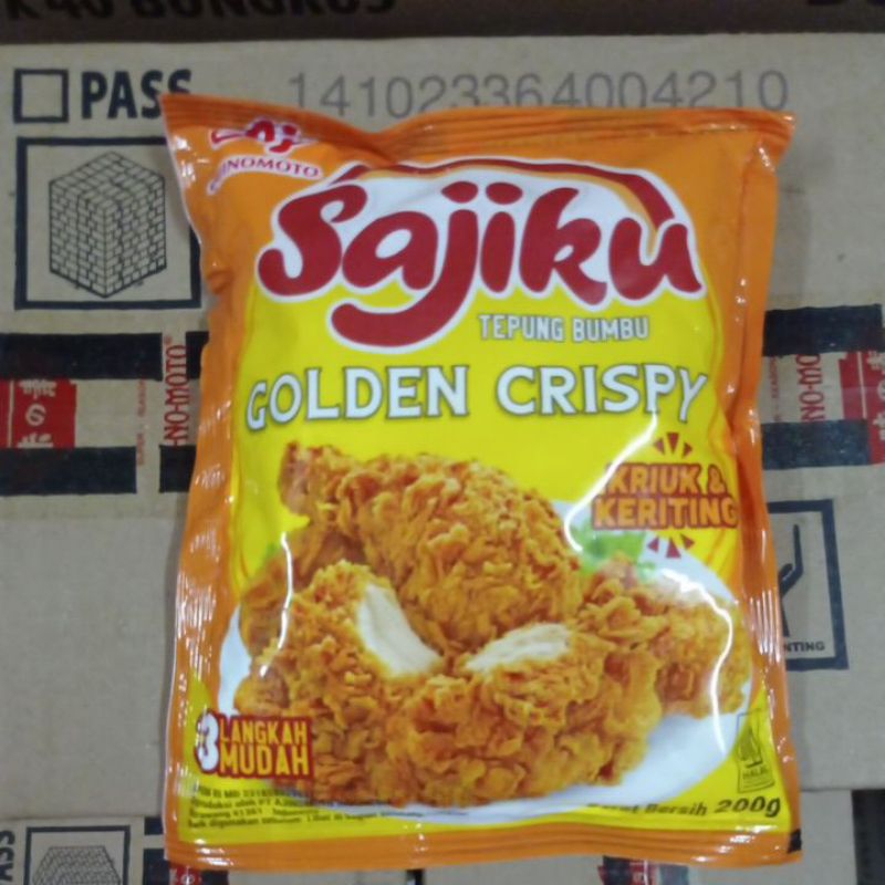 

Sajiku Tepung bumbu Golden crispy 200 gr