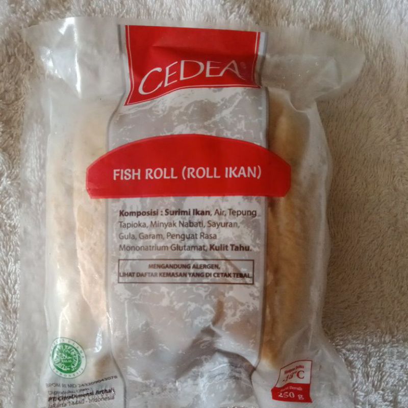 

Cedea Fish Roll (Roll ikan) 250 gr