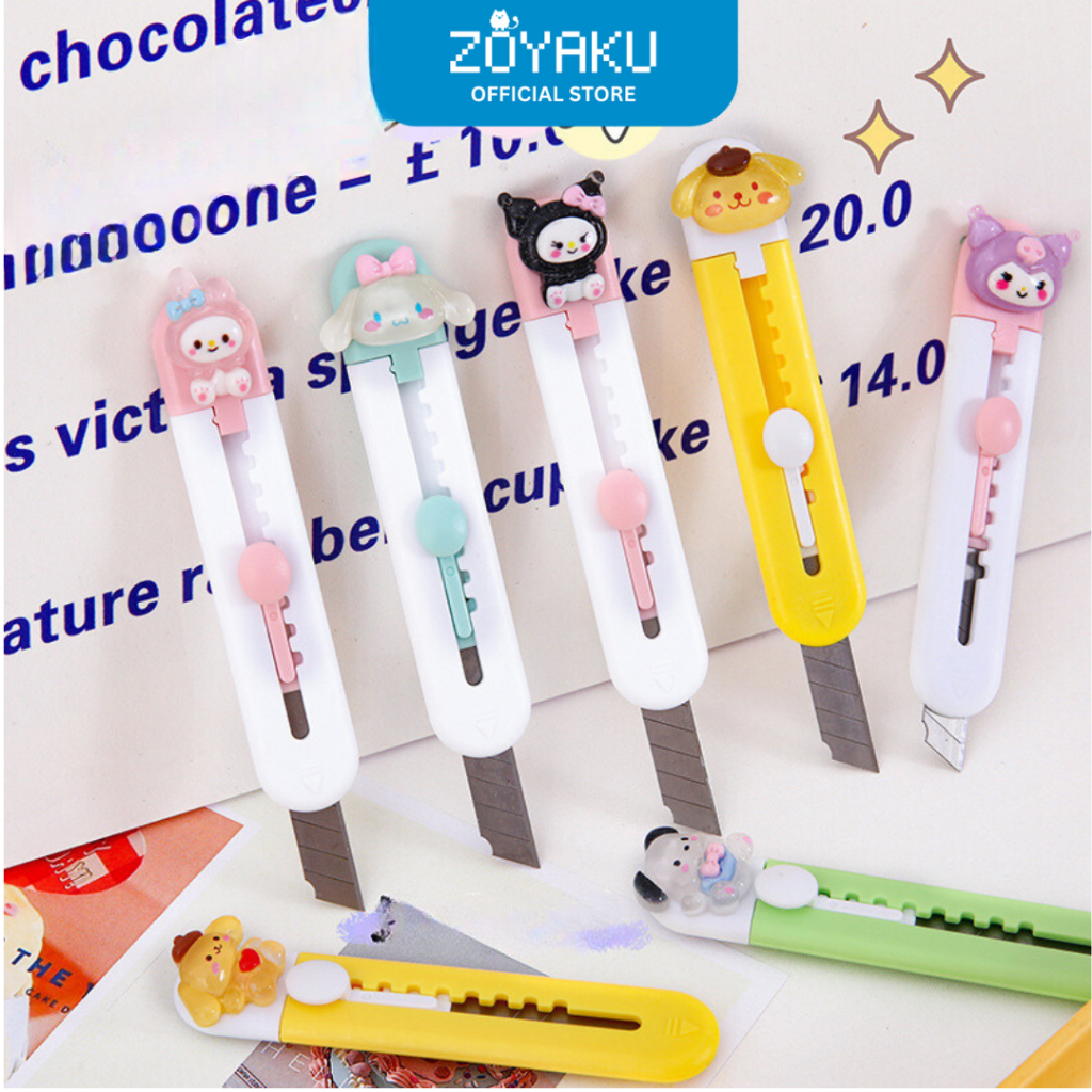 

Cutter Mini Karakter Kartun Lucu Pisau Silet Serbaguna STY7025