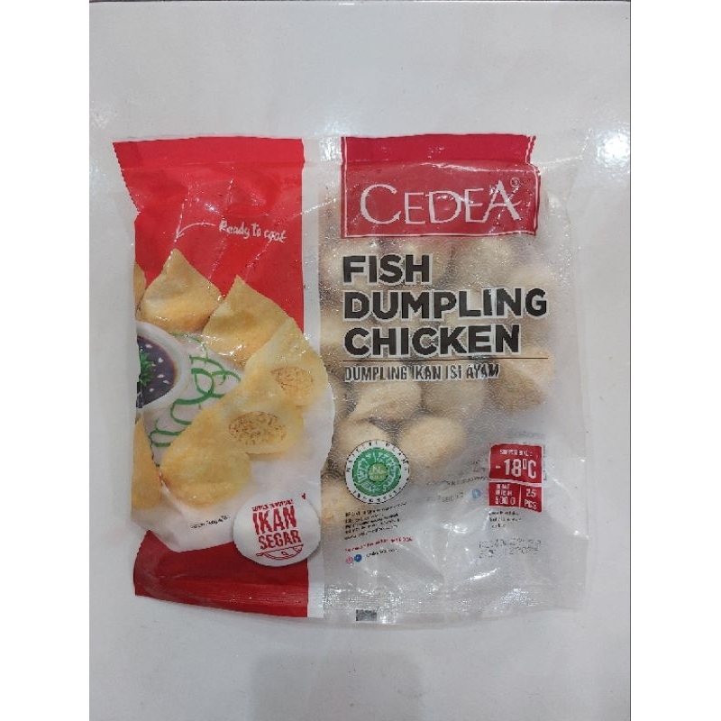 

CEDEA FISH DUMPLING CHICKEN 500gram