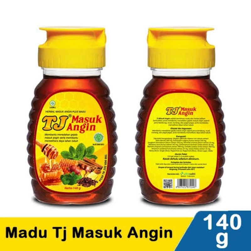 

MADU TJ MASUK ANGIN 140 gr/MADU MASUK ANGIN/HERBAL UNTUK MASUK ANGIN