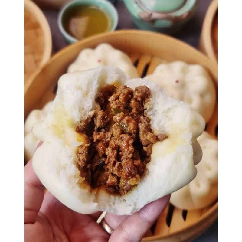 

open PO Bapao Pao isi ayam dan daging
