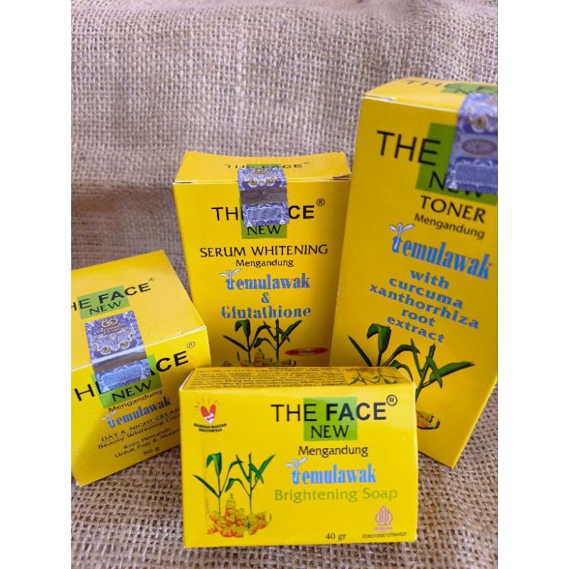 The face temulawak | Krim pemutih temulawak | Temulawak Original 100% | Temulawak asli | Krim pemuti