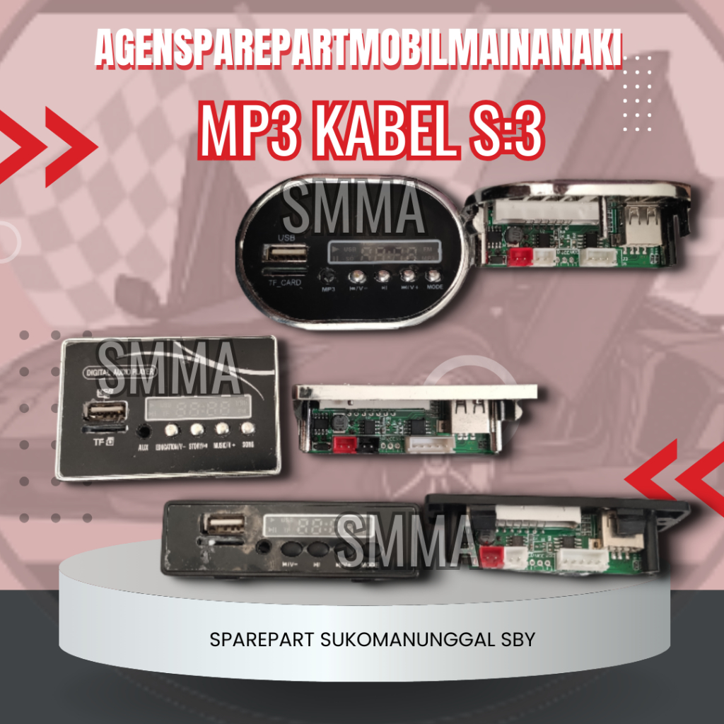 ⚡Ready⚡Mp3 Usb Music Mobil Motor Mainan Aki Anak
