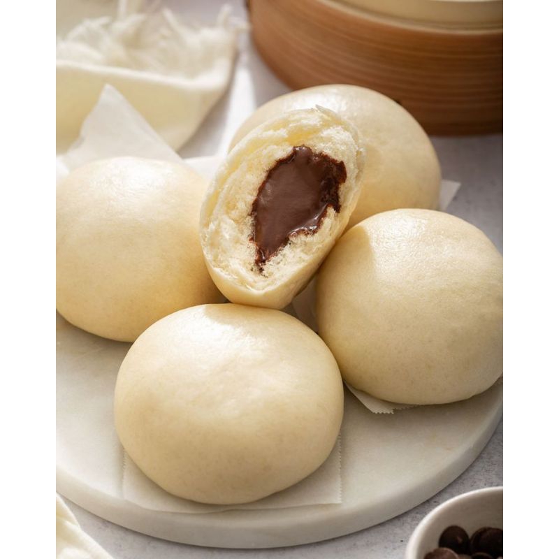 

Mantau/Mantou isi Coklat