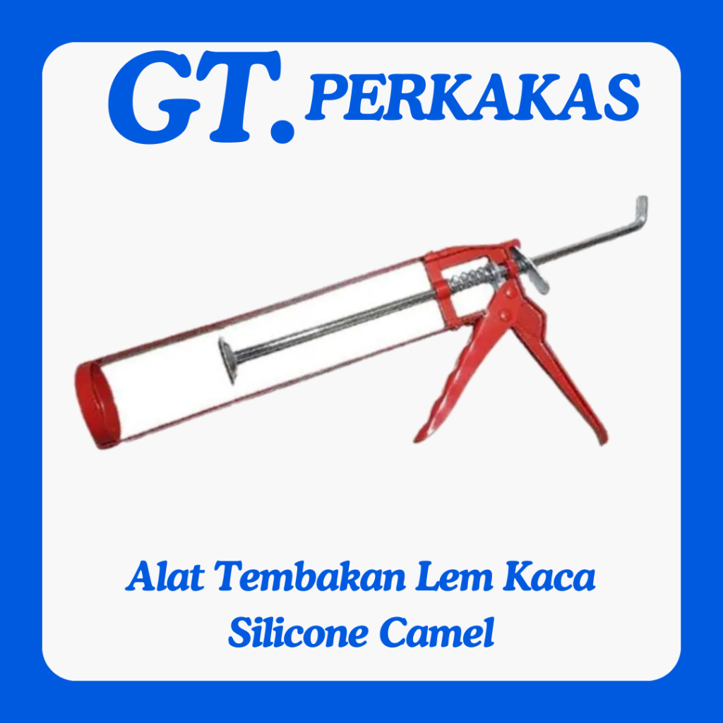 Alat Tembakan Lem Kaca Silicone Sealant Tembak Botol Tabung fiber camel cibinong ciriung