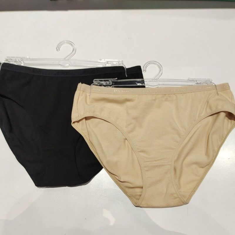 FELANCY CELANA DALAM BAHAN KATUN MODEL MIDI ISI 2 pcs/pack (076-30161)