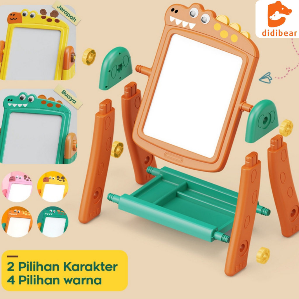 

Didibear Papan Tulis Anak Papan Lukis Magnetic Bisa Disesuaikan Dengan Postur Tubuh Premium Quality