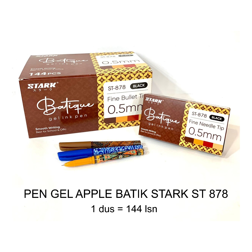 

Stark Pulpen Gel Apple Pen ST-878