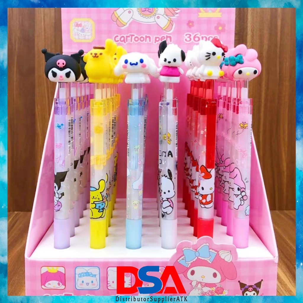 

PULPEN KARAKTER SANRIO/PULPEN GEL 0,5 AKRILIK PREMIUM/PULPEN KEPALA SANRIO