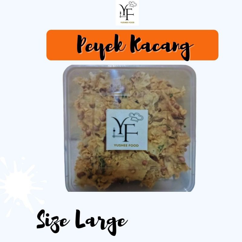 

Peyek Kacang Ukuran Large (thinwall 3L)