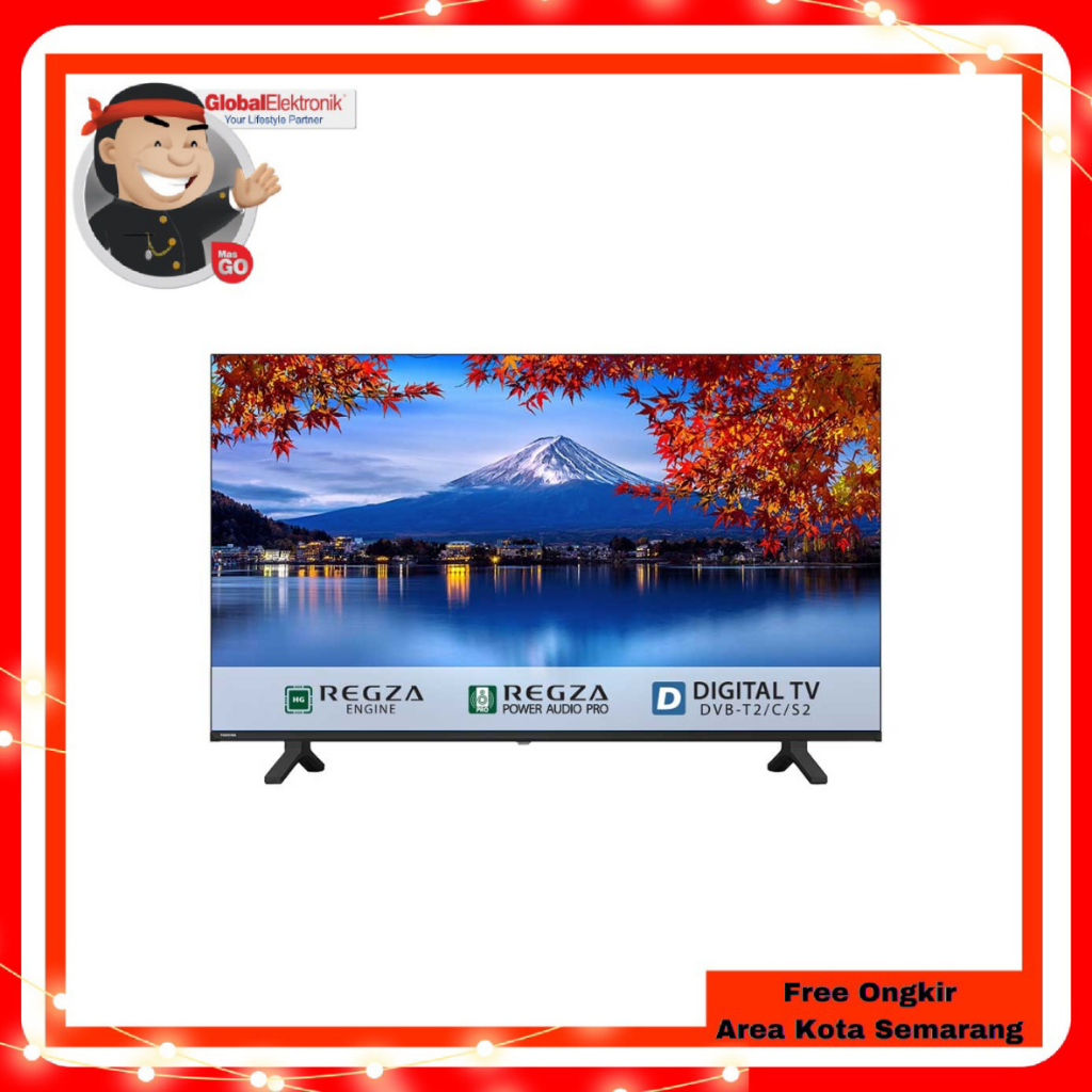 TOSHIBA TV DIGITAL 32 INCH 32S25KP
