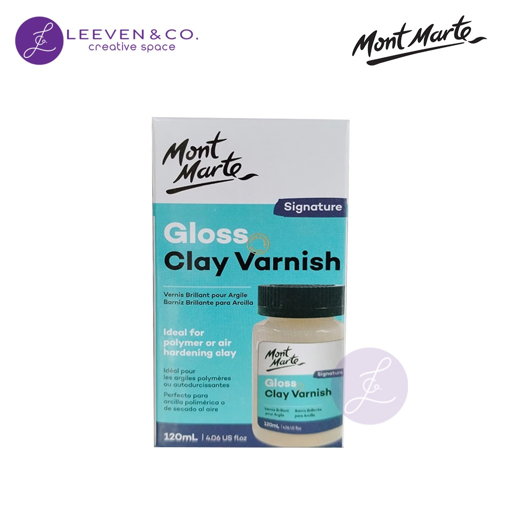 

MONT MARTE CLAY VARNISH GLOSS 120ML
