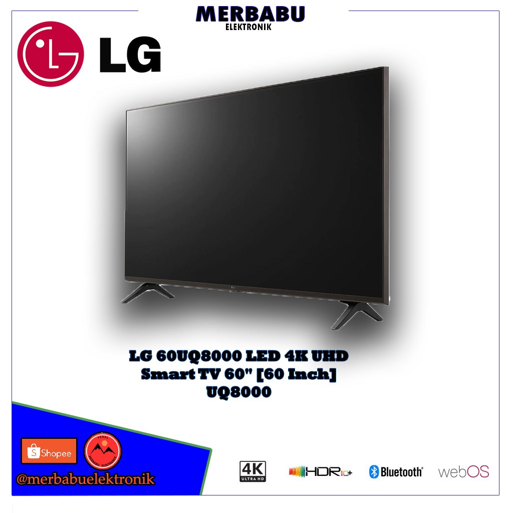 LG SMART TV UQ8000 LED TV 60Inch