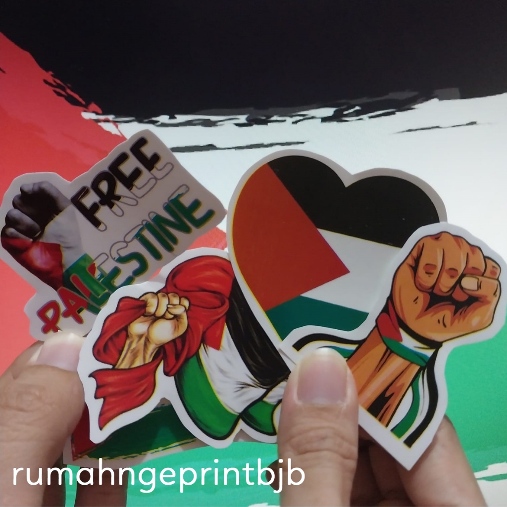

STIKER FREE PALESTINE PALESTINA WATERPROOF ANTI AIR