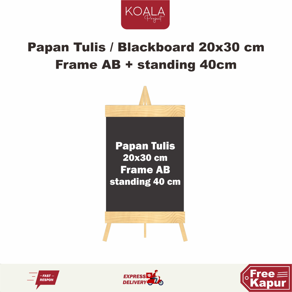 

PAPAN TULIS FRAME AB 20X30 CM - KOALA PROJECT