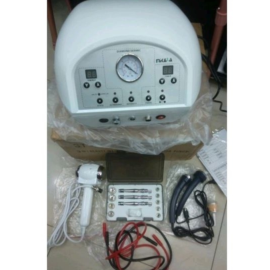 alat facial 3in1 micro dermabrasi, setrika wajah, ultrasound MIKATA