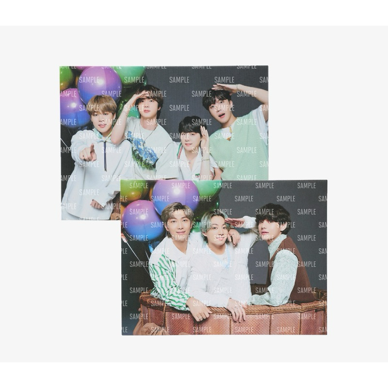 (PO KOREA) BTS 2023 BLACK FRIDAY - [SOWOOZOO] CANVAS PHOTO OFFICIAL MERCHANDISE