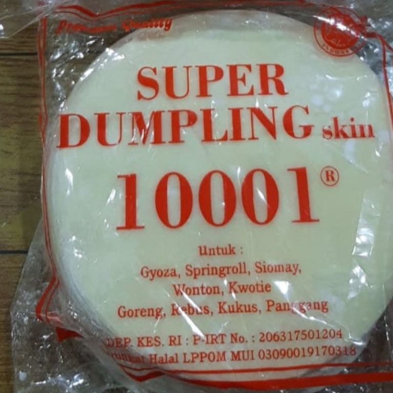 

✾SUPER DISKON♥ Kulit Dimsum 10001/Kulit Pangsit/Siomay/ Gyoza isi 50 lembar