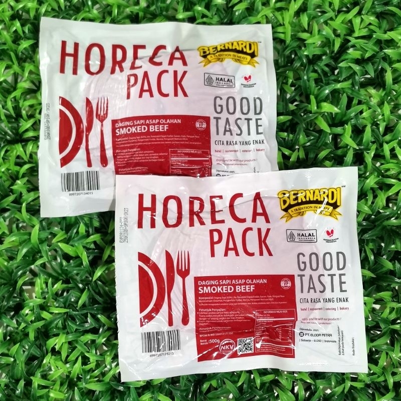 

Bernardi Horeca Pack Smoked Beef Bulat VP - 500 gr