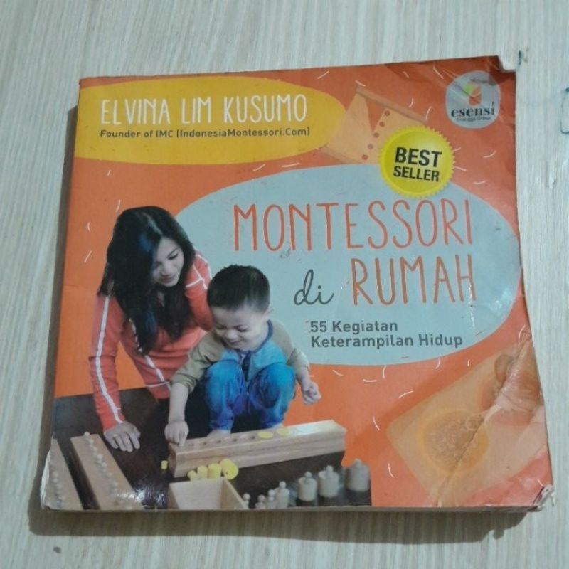 (BEST SELLER) PRELOVED BUKU MONTESSORI DI RUMAH