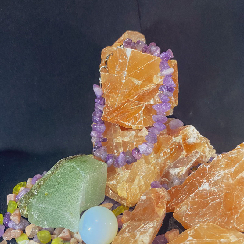 Crystal Amethyst Bracelet