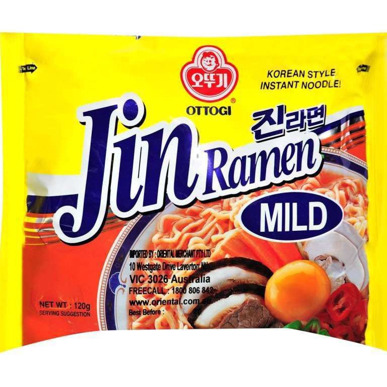 

GROSIR ✅ OTTOGI - JIN RAMEN MILD- 120gr