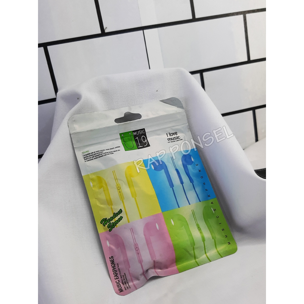 Headset U19 Music Stereo / MUSIC EARPHONES