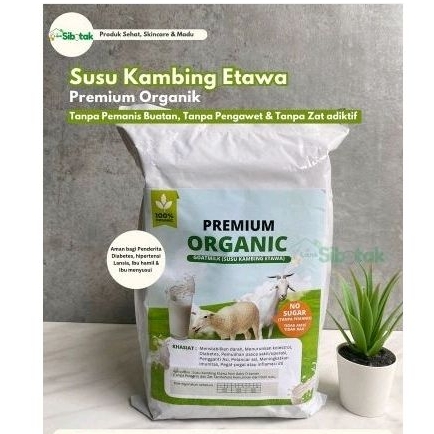 

SUSU KAMBING ETAWA ORGANIK PREMIUM 500GR NO GULA / PEMANIS BUATAN