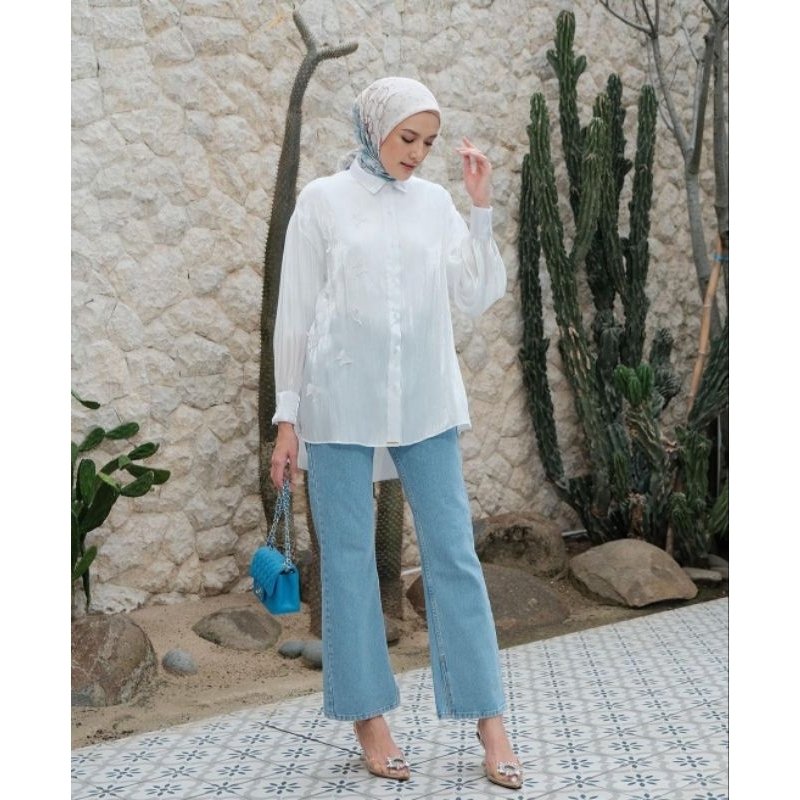 Fei Shirt by Muda Official Deffect Minor SALE 50% lebih