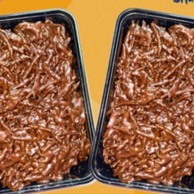 

kripik stik pisang lumer FUL COKLAT 200gr MAMALIN