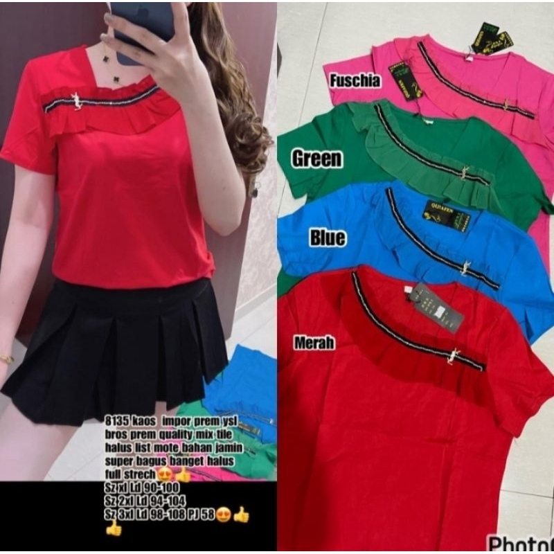 8135 kaos import prem ysl