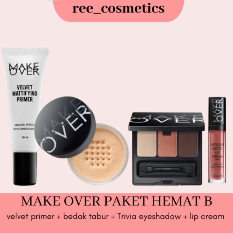 MAKE OVER Paket Lengkap Hemat Make Up Seserahan | Make Up Make Over