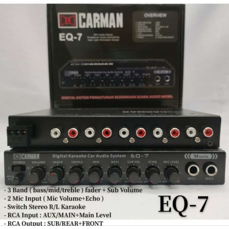 Parametrik Audio Carman Mic Eq7