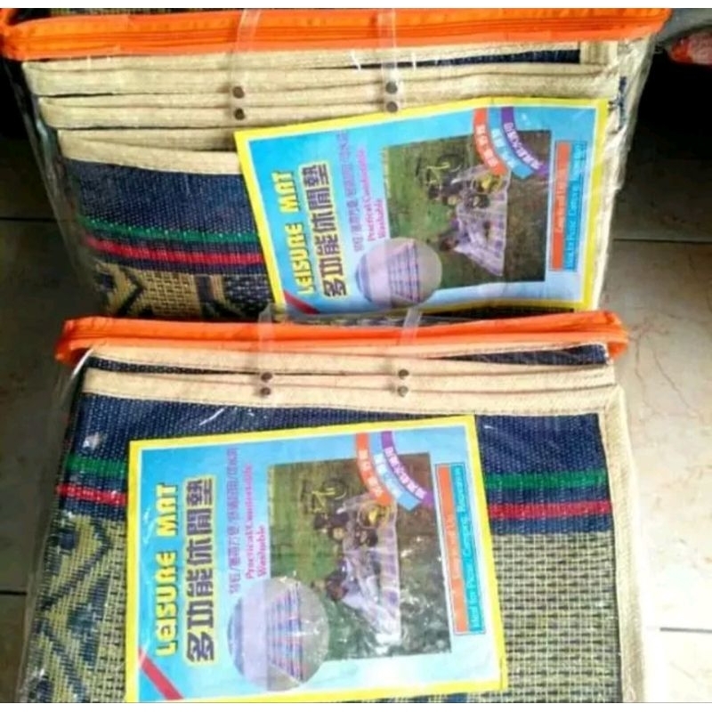Tikar lipat plastik 2x2m - tikar jepang Leisure mat