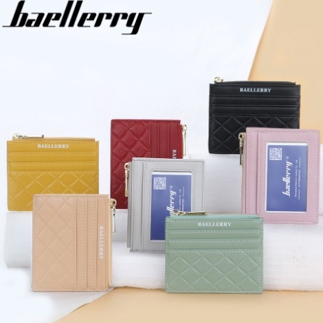 Promo promoB6n1M Baellerry Dompet Kartu Wallet Card Holder Kulit Import BLY37