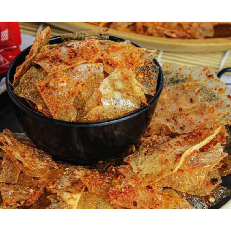 

[ BISA COD ]KRIPCA DAUN JERUK//KRIPCA PEDAS DAUN JERUK//KRIPIK KACA PEDAS DAUN JERUK//KRIPCA 500GRAM PEDAS DAUN JERUK