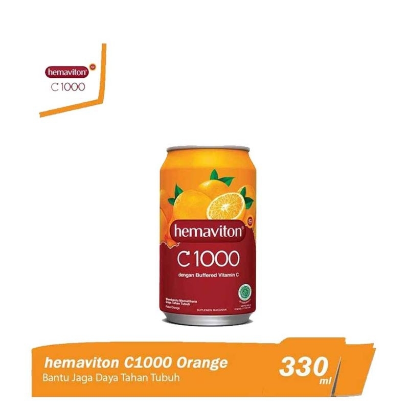 

Hemaviton Health Drink Vitamin C1000 Orange 330Ml