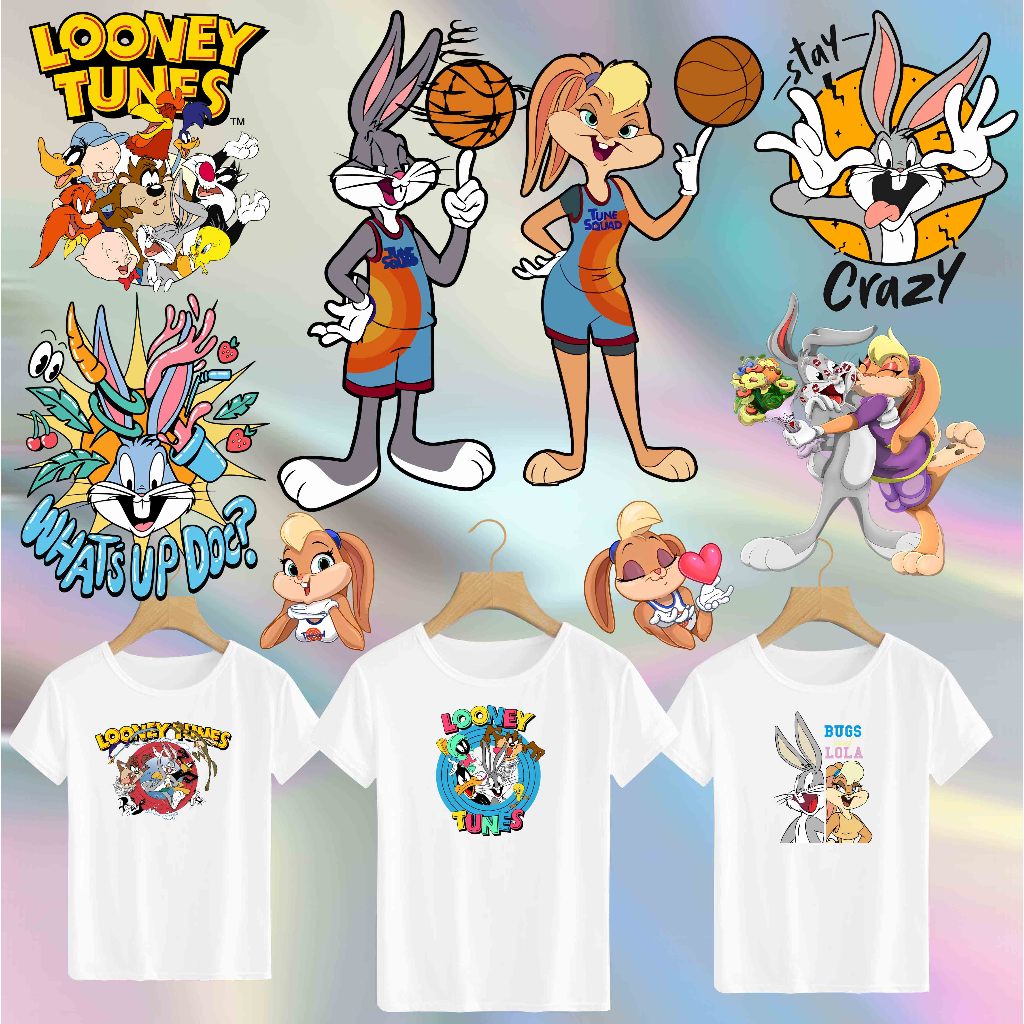 

SABLON STICKER DTF UKURAN 14CM LOONEY TUNES