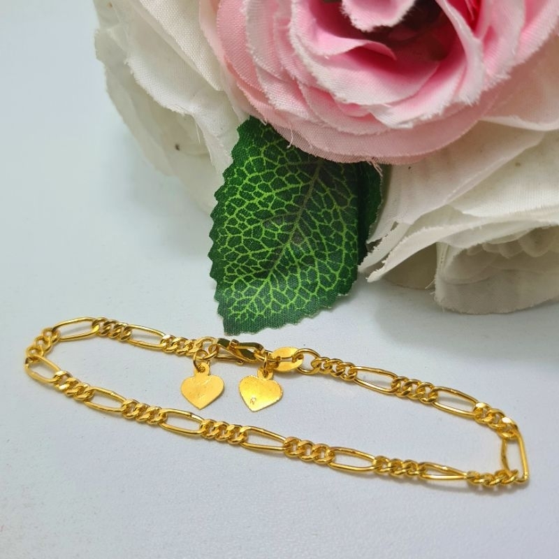 Gelang Paper Clip 3 Gram Emas Muda