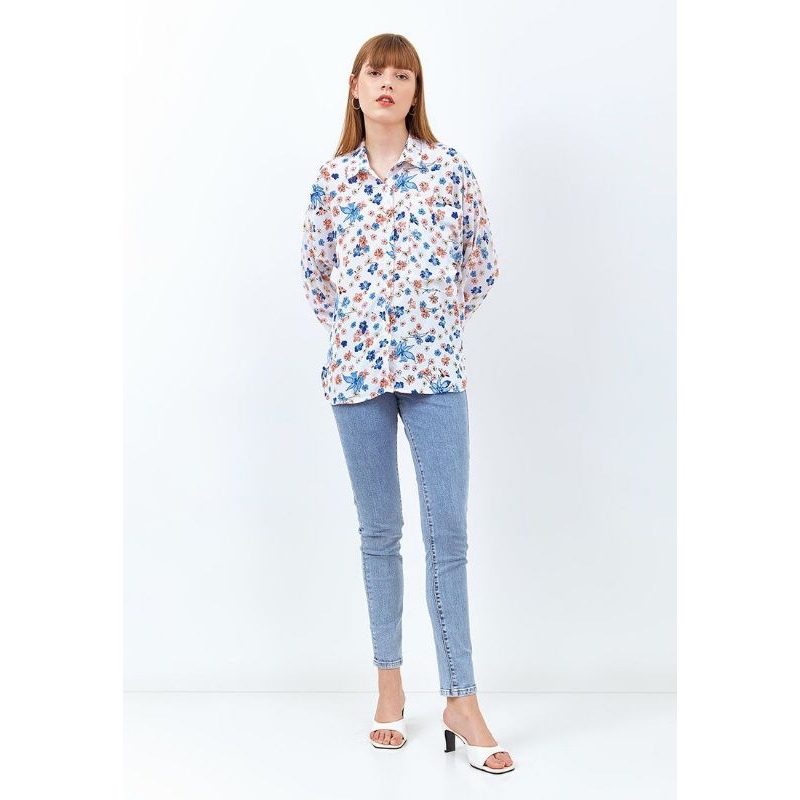 KC 824 KEMEJA WANITA LOIS ORIGINAL