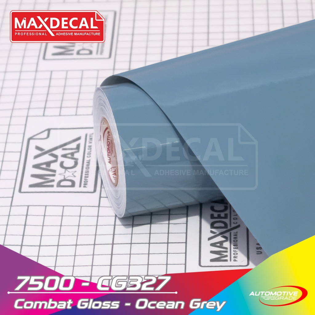 Sticker Maxdecal CG327 Combat Gloss Ocean Grey permeter