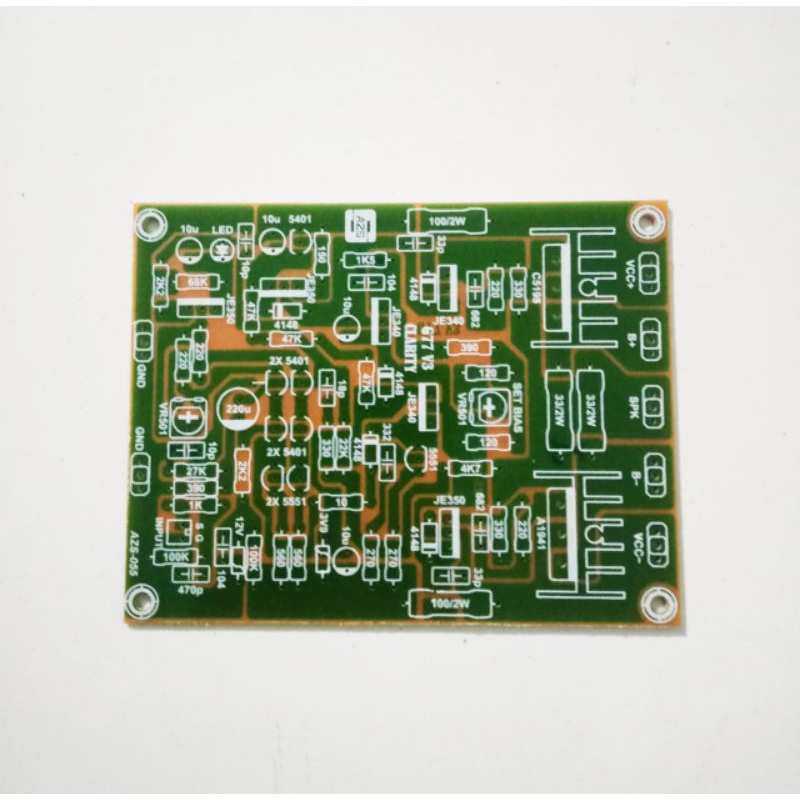 PCB Power Amplifier Builtup G77 V3 Clarity
