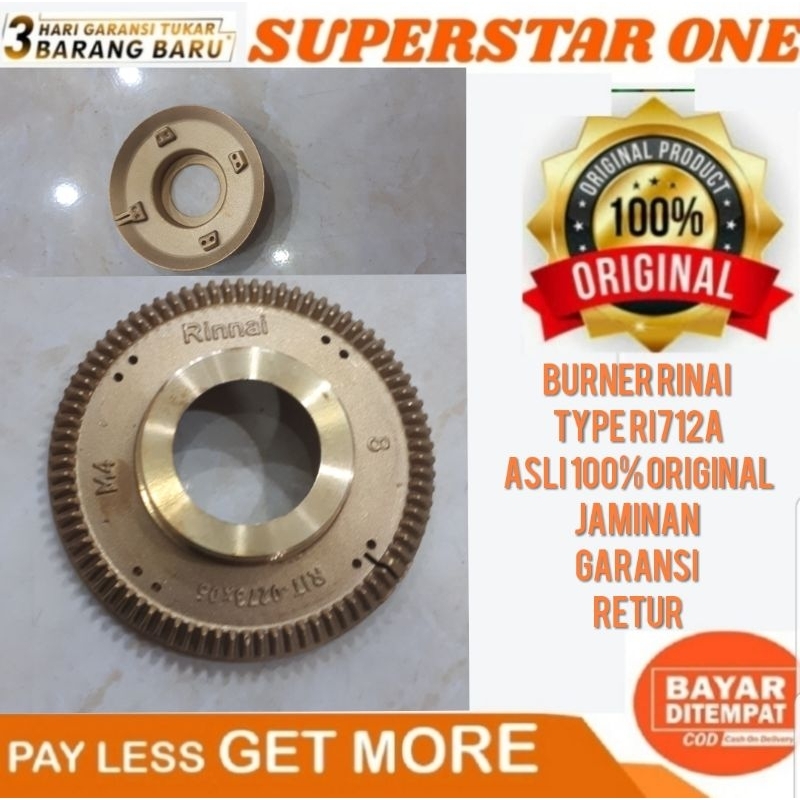 Burner Rinnai Ri 712A Burner asli100% Original burner rinai