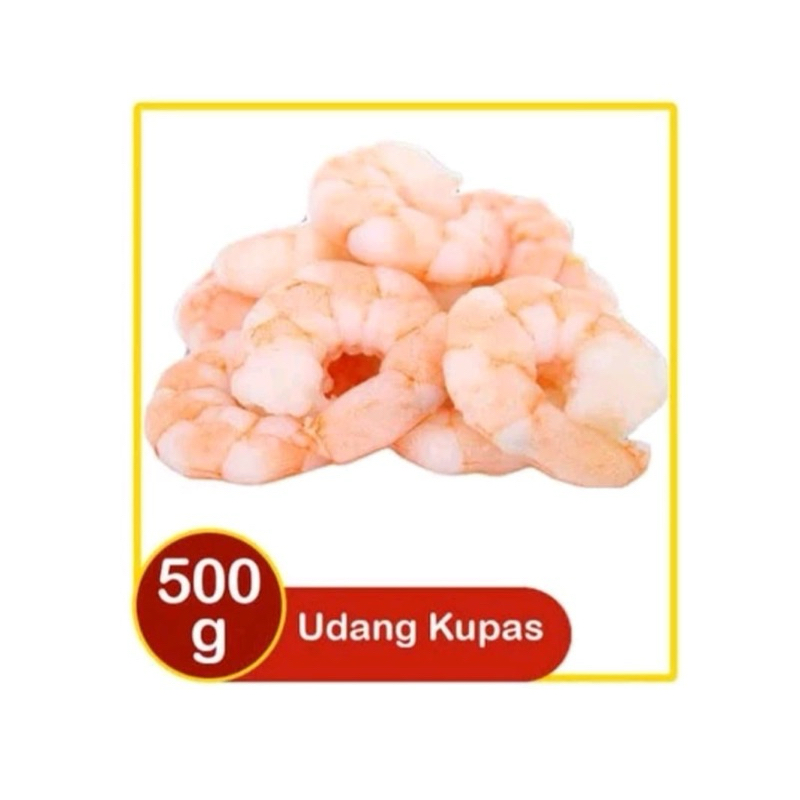 

udang kupas 500gr/udang frozen size small