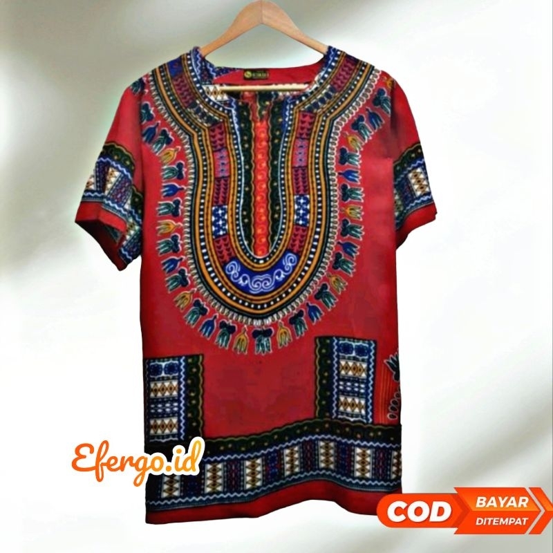 Baju uje daisiki terbaru / baju etnik daisiki / baju etnik pria wanita