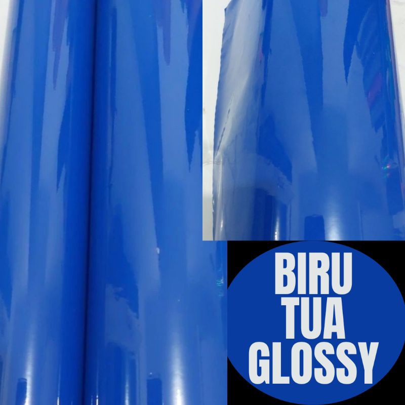 SKOTLET STICKER MOBIL MOTOR METERAN BIRU DONGKER GLOSSY SCOTLITE MOTOR MOBIL METERAN